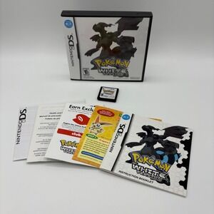 Nintendo DS Pokemon White Version Game Complete in Box with Manuals